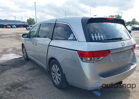 2015 Honda Odyssey Ex-L from USA, damaged, VIN 5FNRL5H6XFB013871